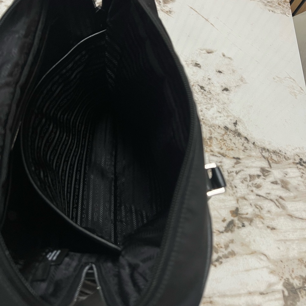 Prada Black Leather Briefcase - Picture 5 of 7
